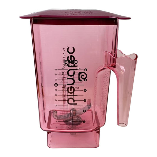 Blendtec Wildside+ Ergo Jar (Vermelho com Tampa Dura Vermelha) - Comercial