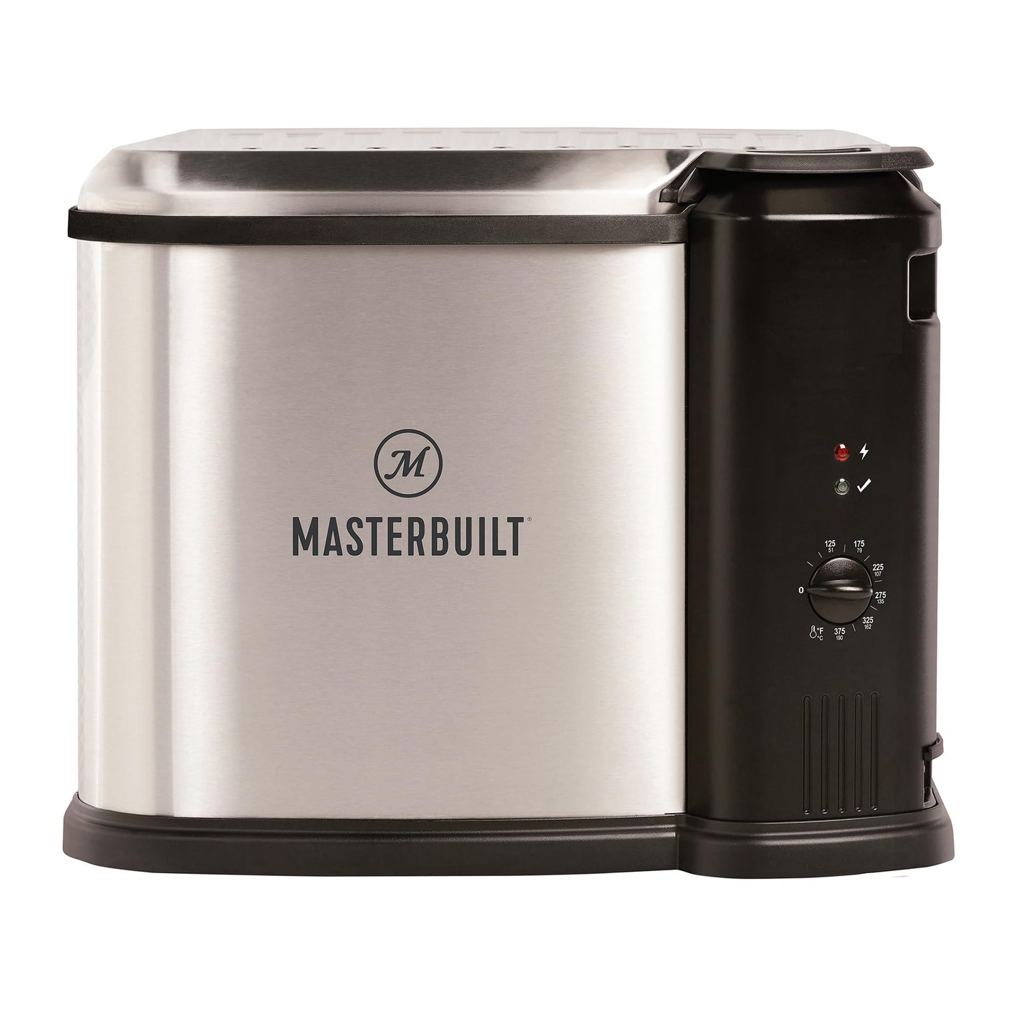 Masterbuilt Fritadeira Elétrica 3 em 1 com Cesta de Drenagem 10 L Inox 1650W