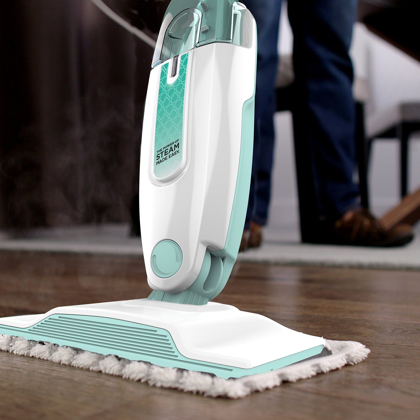 Shark Mop a Vapor S1000A para Pisos Duros com Tanque Removível XL Branco 1200W