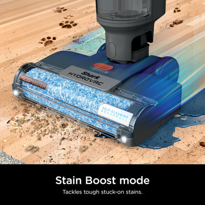 Shark HydroVac MessMaster 3 em 1 Aspirador e Mop Multi-Superfície Fio Azul Potente 110V