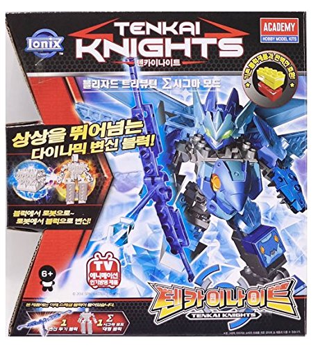 Tenkai Knights Sigma Mode "TRIBUTON Σ" / Ionix - Figura de Montagem