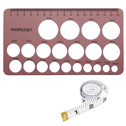 Momcozy Medidor Flexível de Silicone para Tamanho de Flange