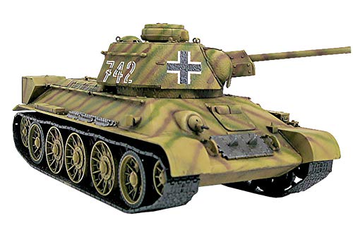 Academy Kit de Modelagem 1:35 T-34 747(r) Versão Alemã