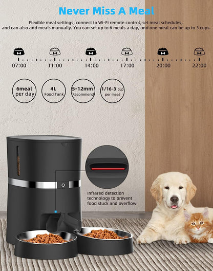 Alimentador Inteligente Automático para Gatos