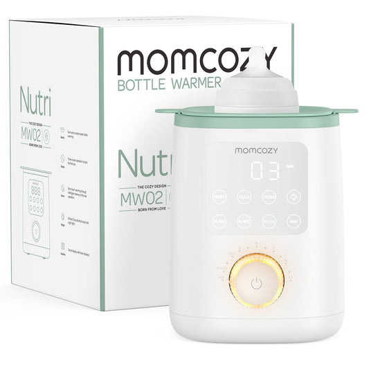 Momcozy Nutri Aquecedor de Mamadeiras 9 em 1 com Luz Noturna