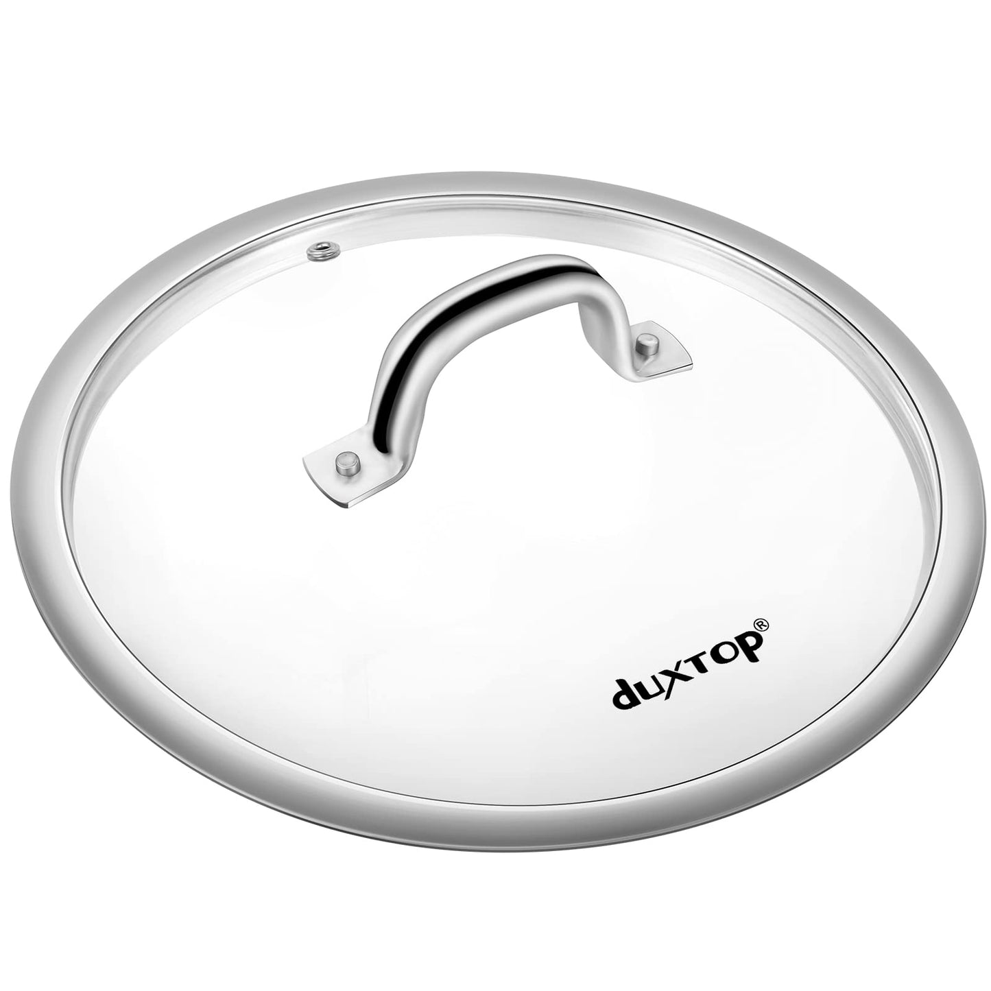 Duxtop Tampa de Vidro para Panelas de 1.6Qt, Aço Inox e Vidro (6-3/4")