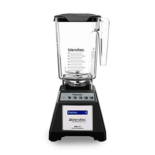 Blendtec Chef 600 Liquidificador Profissional com Jarro FourSide (Preto)