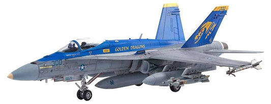 Academy Kit de Modelagem 1/72 F/A-18C USNV FA-192 Golden Dragons