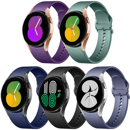 Lerobo Pulseira Silicone p/ Galaxy Watch - Kit 5 Cores (Multicolorido)