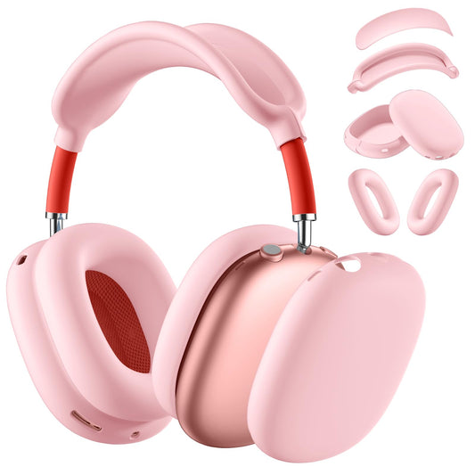 Lerobo Capa Protetora de Silicone para AirPods Max (Rosa)