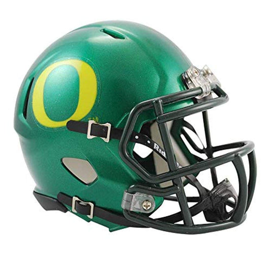 Riddell Mini Capacete NCAA Oregon Ducks Speed - Réplica Oficial