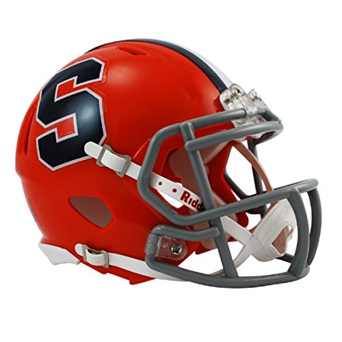 Riddell Mini Capacete NCAA Syracuse Orangemen Speed - Réplica Oficial