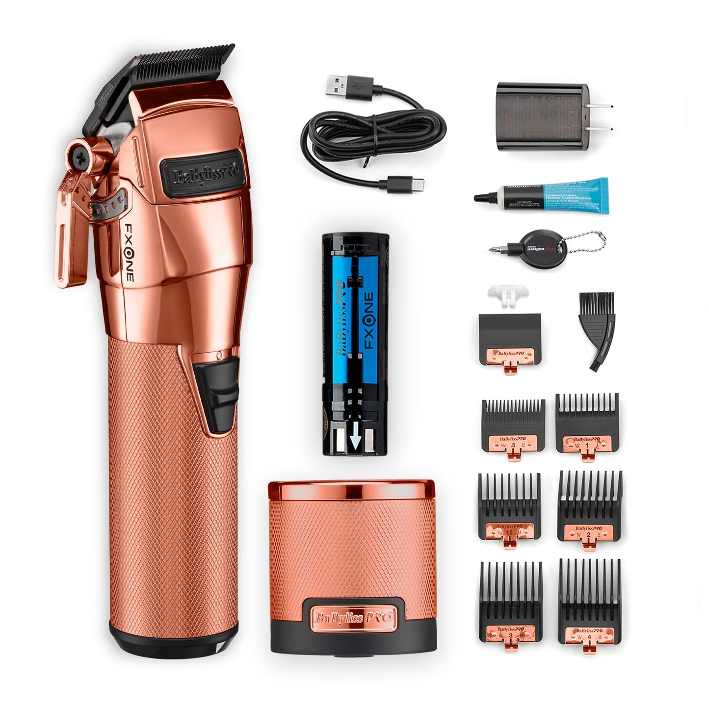 Máquina de Corte BaBylissPRO FXONE ROSEFX Sem Fio Rosegold