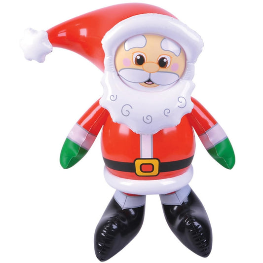 Rhode Island Novelty 24" Santa Claus Inflável – Ideal para Festas de Natal