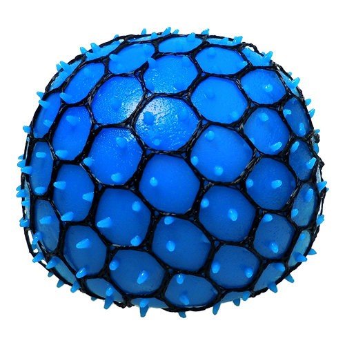 Rhode Island Novelty Neon Mesh Squishy Ball - Pacote com 6 Unidades