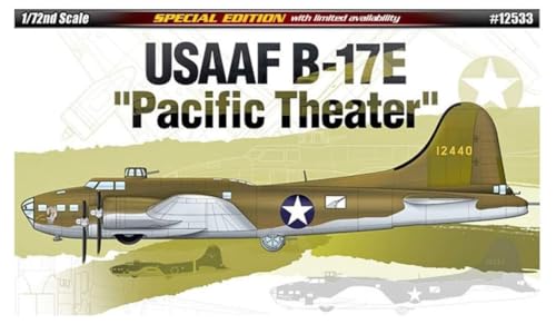 Academy B-17E USAAF Pacific Theater 1/72 - Kit de Montagem em Plástico