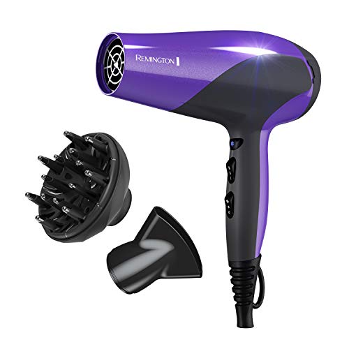 Secador Remington Damage Protection 1875W Roxo 3 Peças