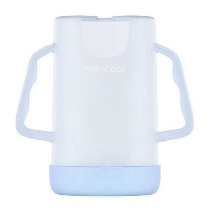 Momcozy Suporte de Pouch para Bebê para Alimentos e Bebidas Azul