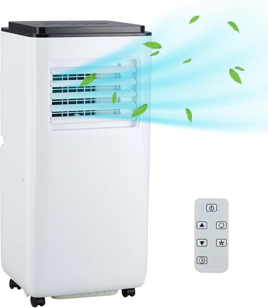 Takywep Ar Condicionado Portátil 10000 BTU com Kit de Janela e Controle Remoto, 115V