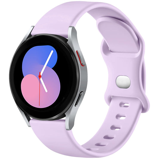 Lerobo Pulseira de Silicone para Galaxy Watch, 20mm, Esportivo (Lavanda)