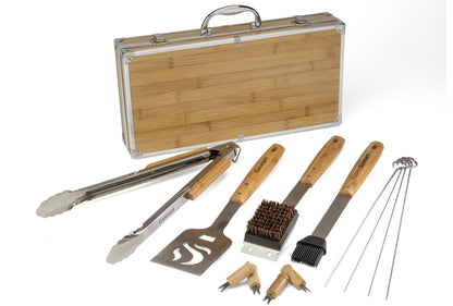 Cuisinart Kit de Ferramentas para Churrasco em Bambu 13 Peças