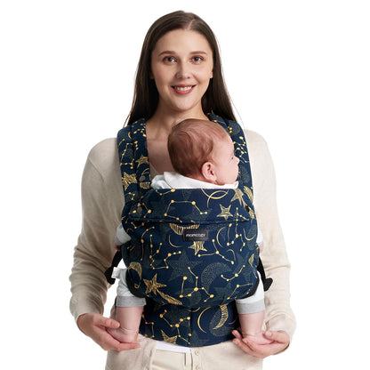 Momcozy Canguru Ergonômico para Bebês de 7-20kg Estampa Starry Night