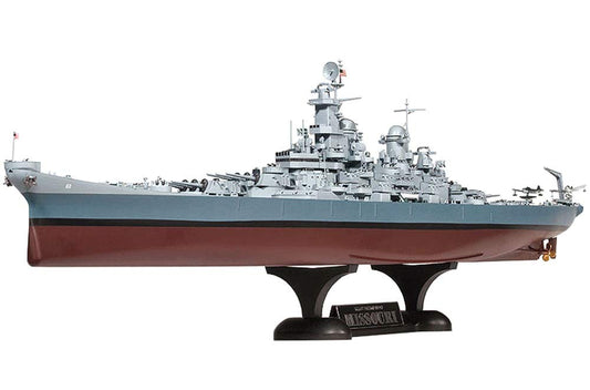 Academy BB-63 Missouri 1/400 - Kit de Modelo Plástico de Navio de Guerra