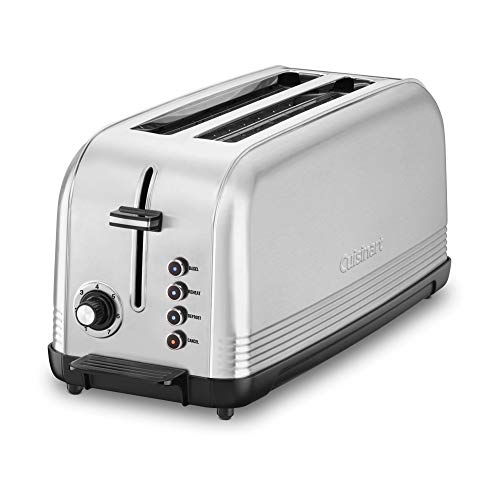 Torradeira Cuisinart CPT-2500 com Slots Longos e 7 Níveis de Tostagem (Aço Inox)