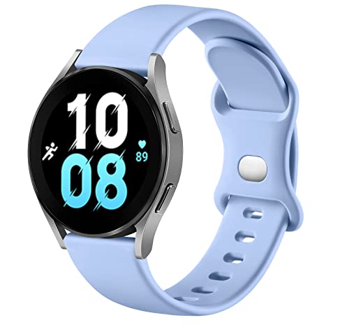 Lerobo Pulseira Silicone 20mm p/ Samsung Galaxy Watch (Lilás)