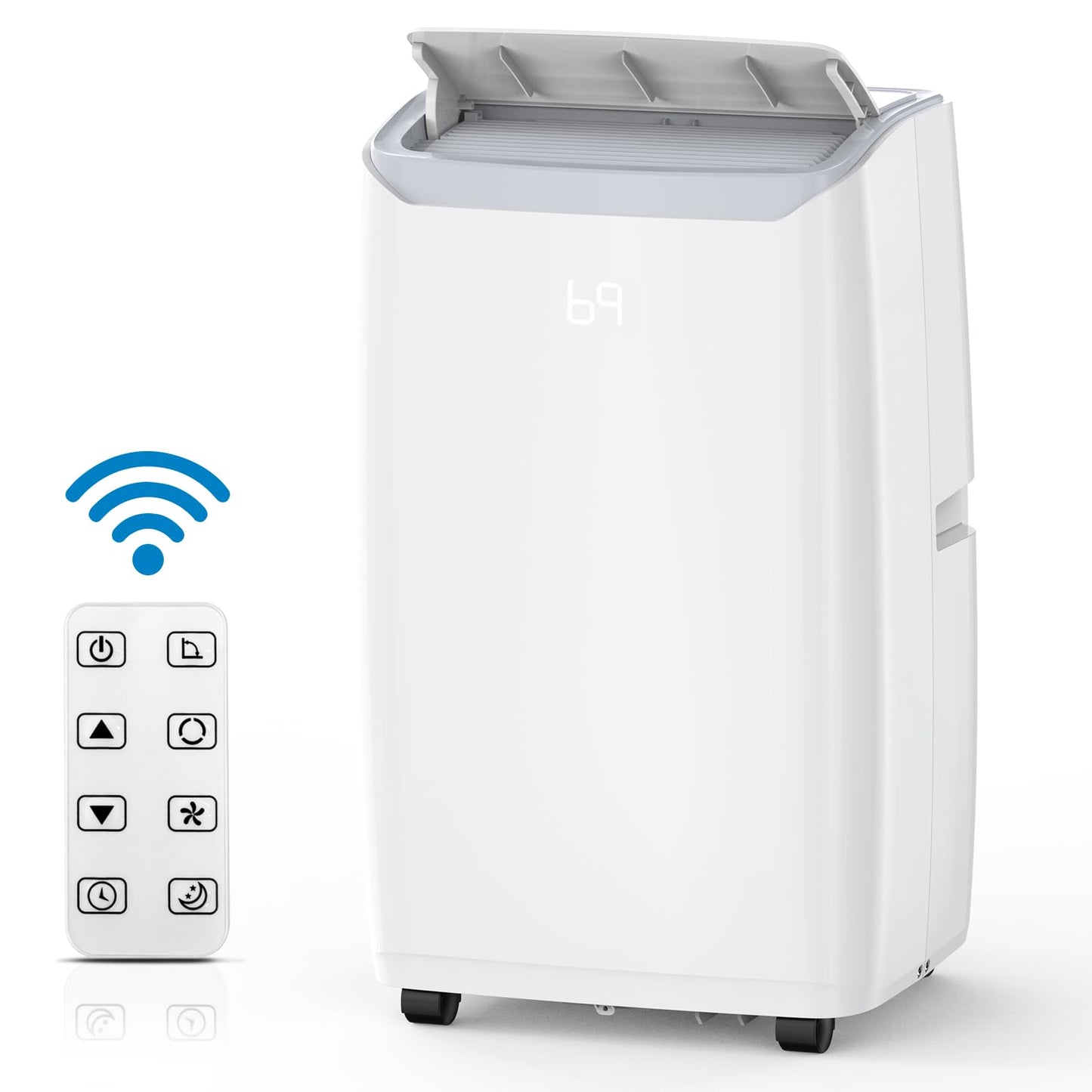 Takywep Ar-Condicionado Portátil 14.000 BTU 4 em 1 com Controle Remoto