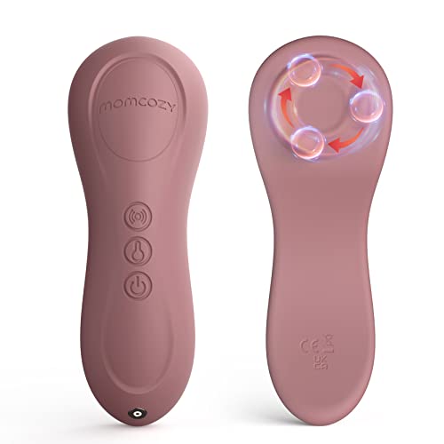 Momcozy Massageador para Lactação com Rolamento e Aquecimento 3 em 1